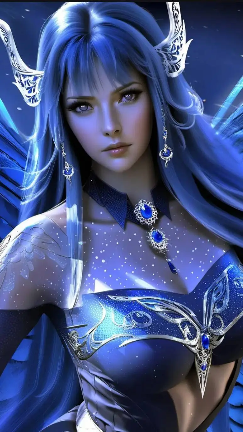 ai character: Scarlett Nightfire background