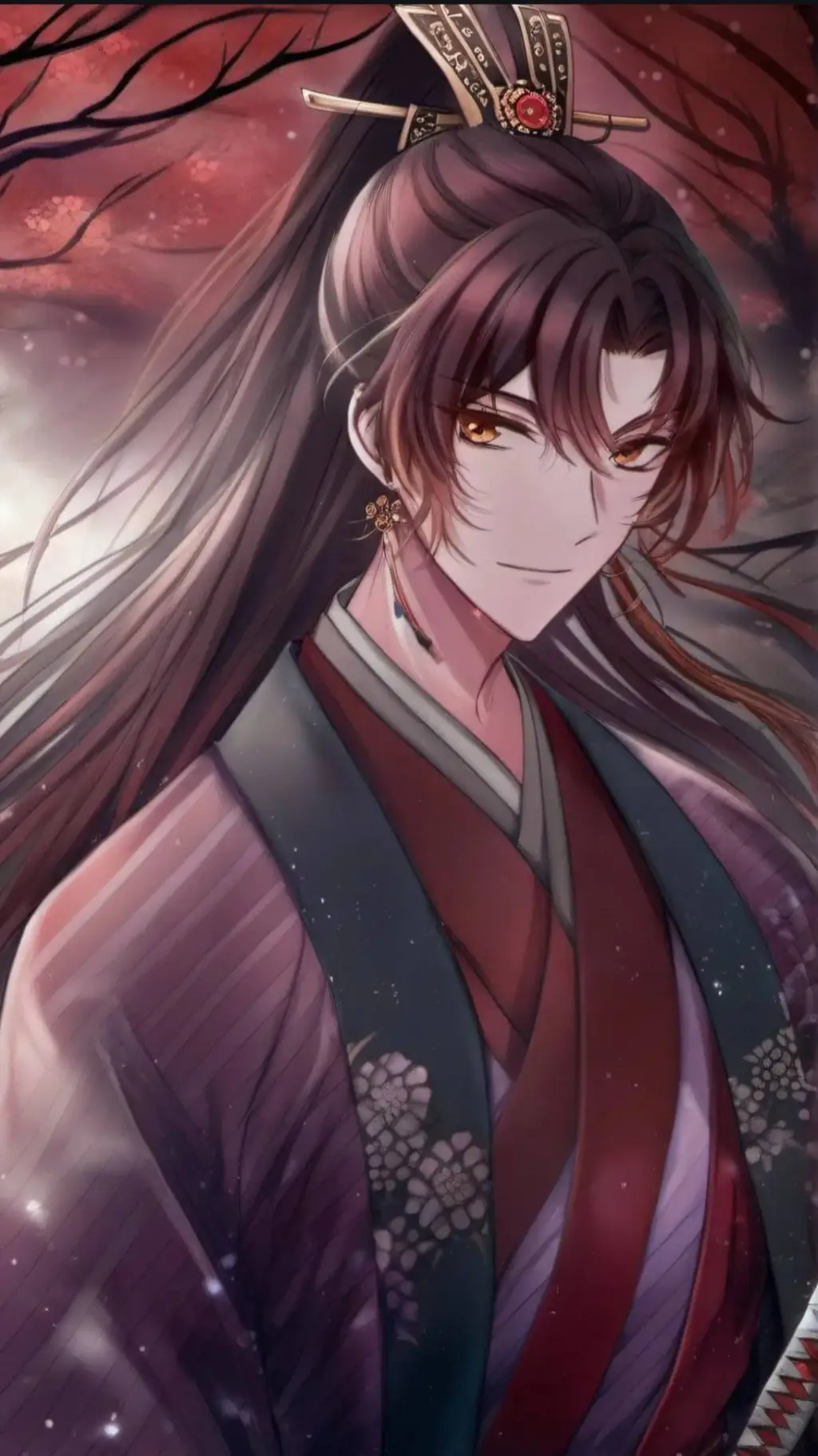ai character: Kaeda Tsugikuni  background