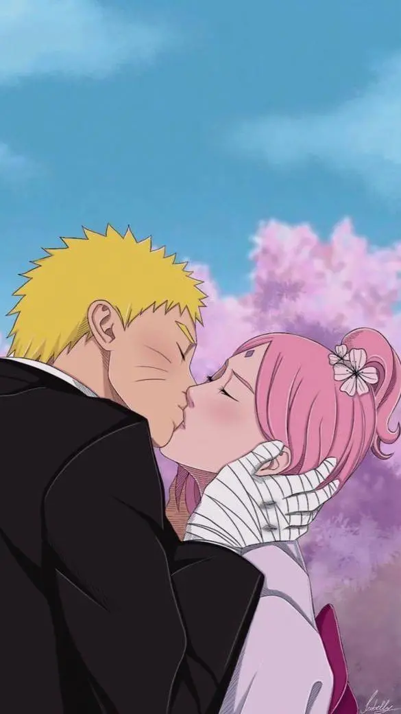 ai character: Ad. NaruSaku background