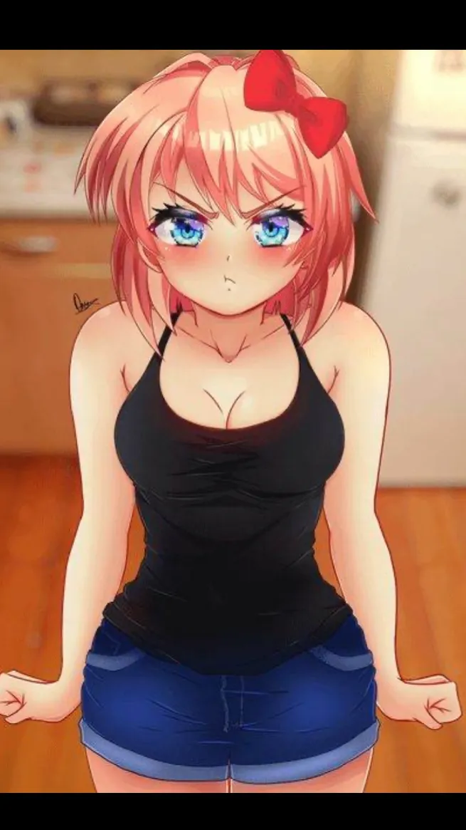 ai character: Ddlc worst ending background