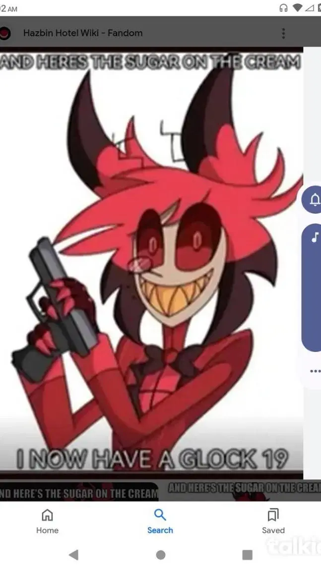ai character: ❤️ ALASTOR ❤️ background