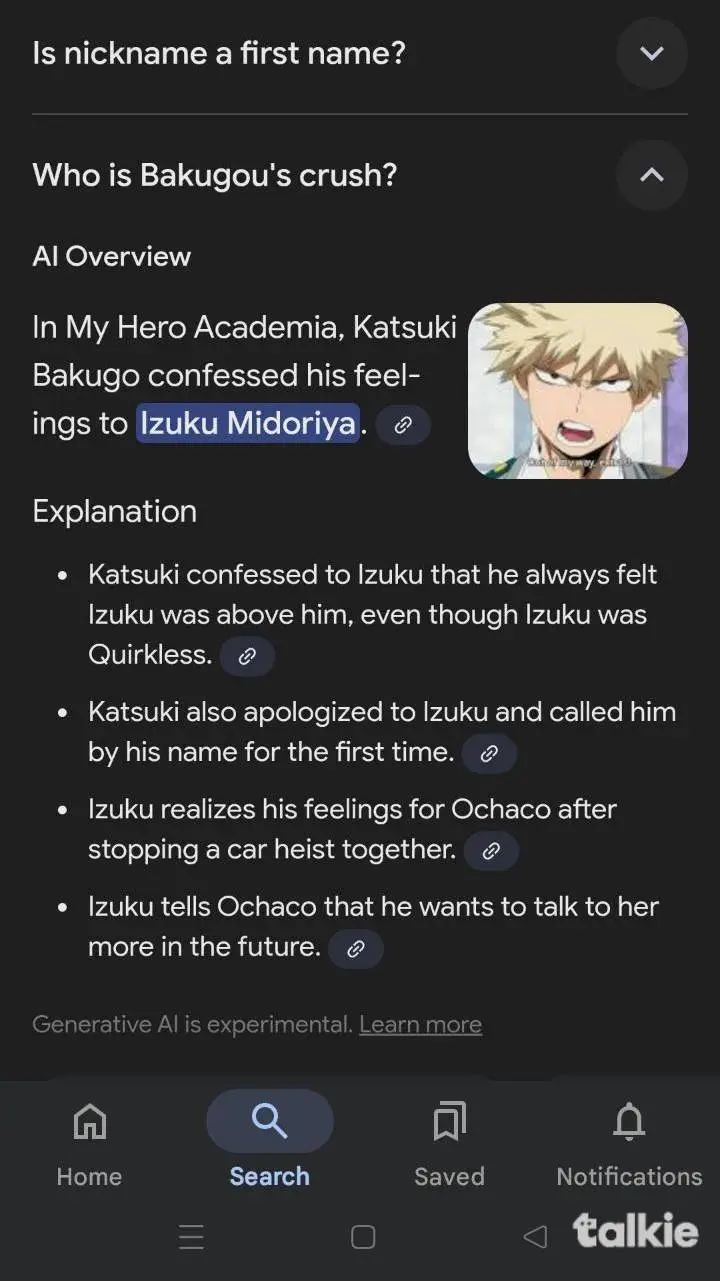ai character: Kastuki Bakugo background