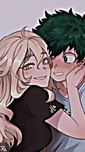 ai character: deku × t/n  background