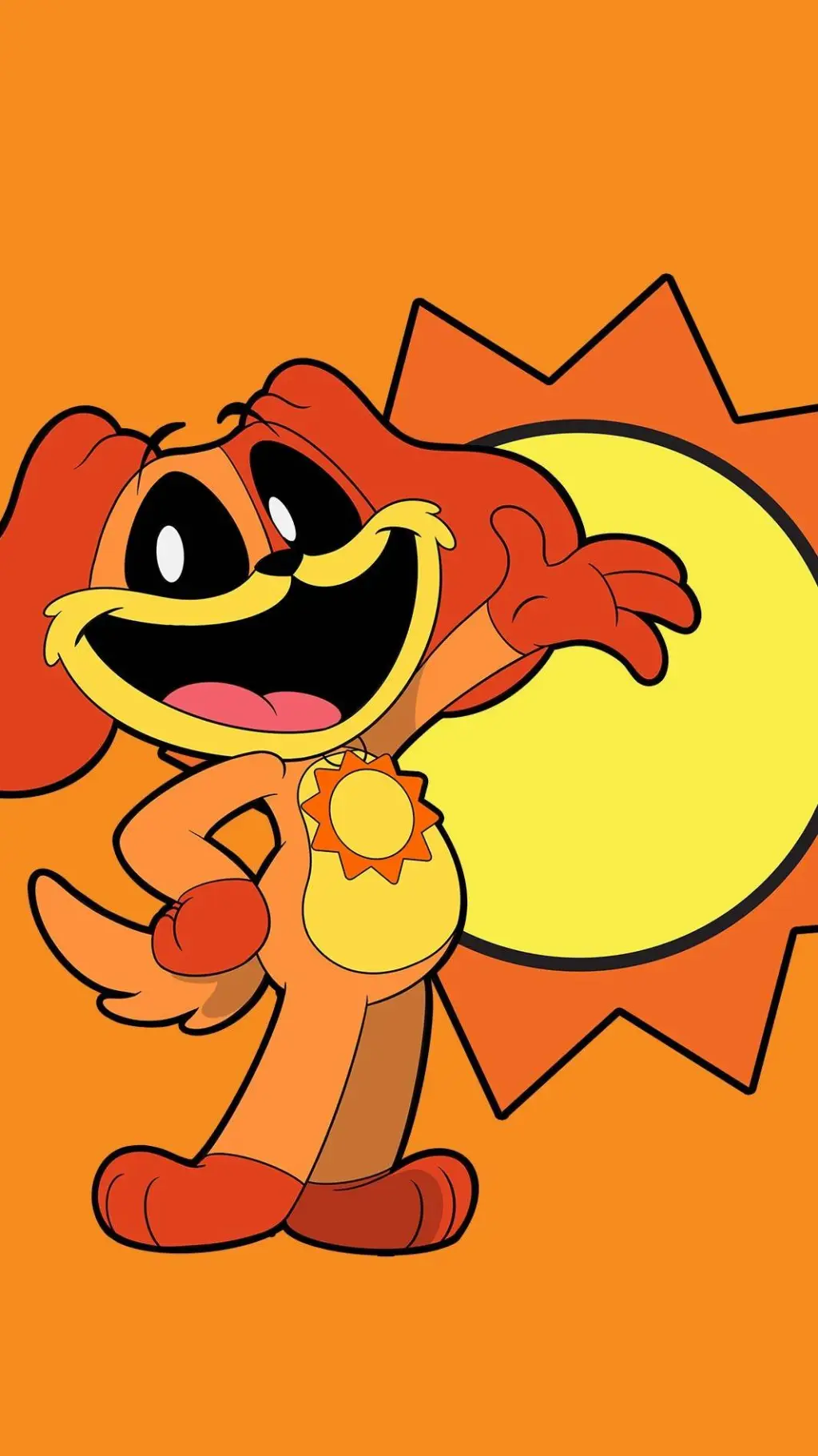 ai character: poppy play time :) background