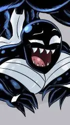 ai character: she Venom  background