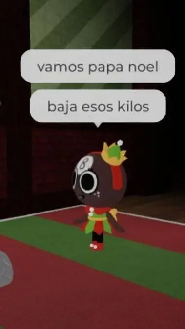 ai character: dw navidad background