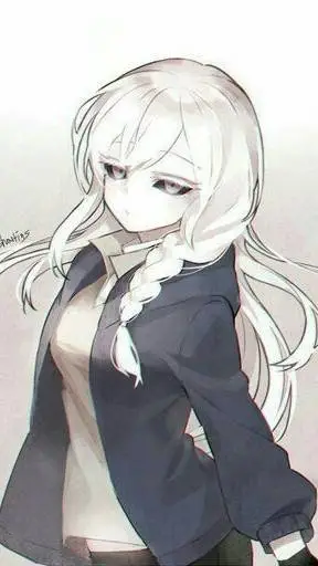 ai character: Girl sans background