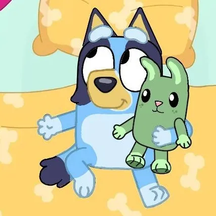 chat with ai character: Toddler  Bluey  