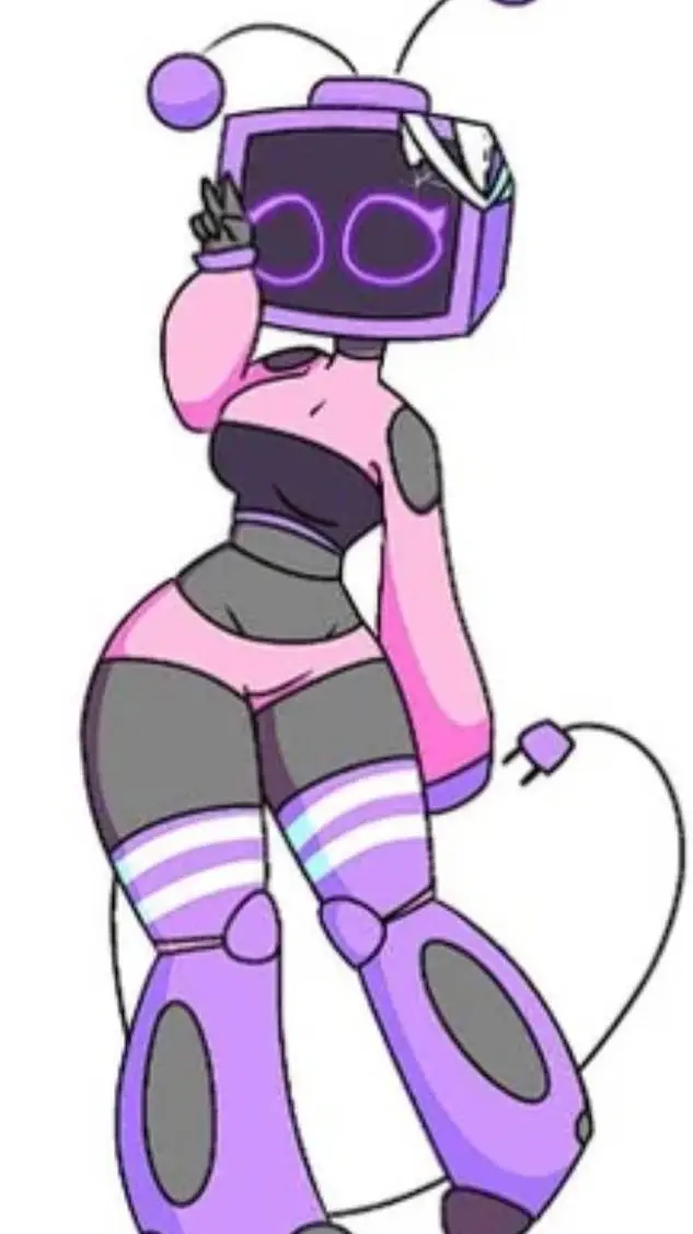 ai character: sam the robot girl background