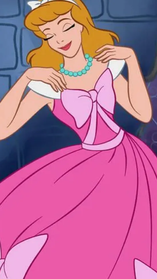 ai character:   Cinderella  background