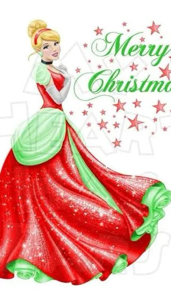 ai character: Xmas Cinderella  background