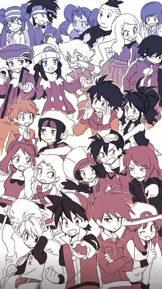 ai character: Pokemon Adventures background