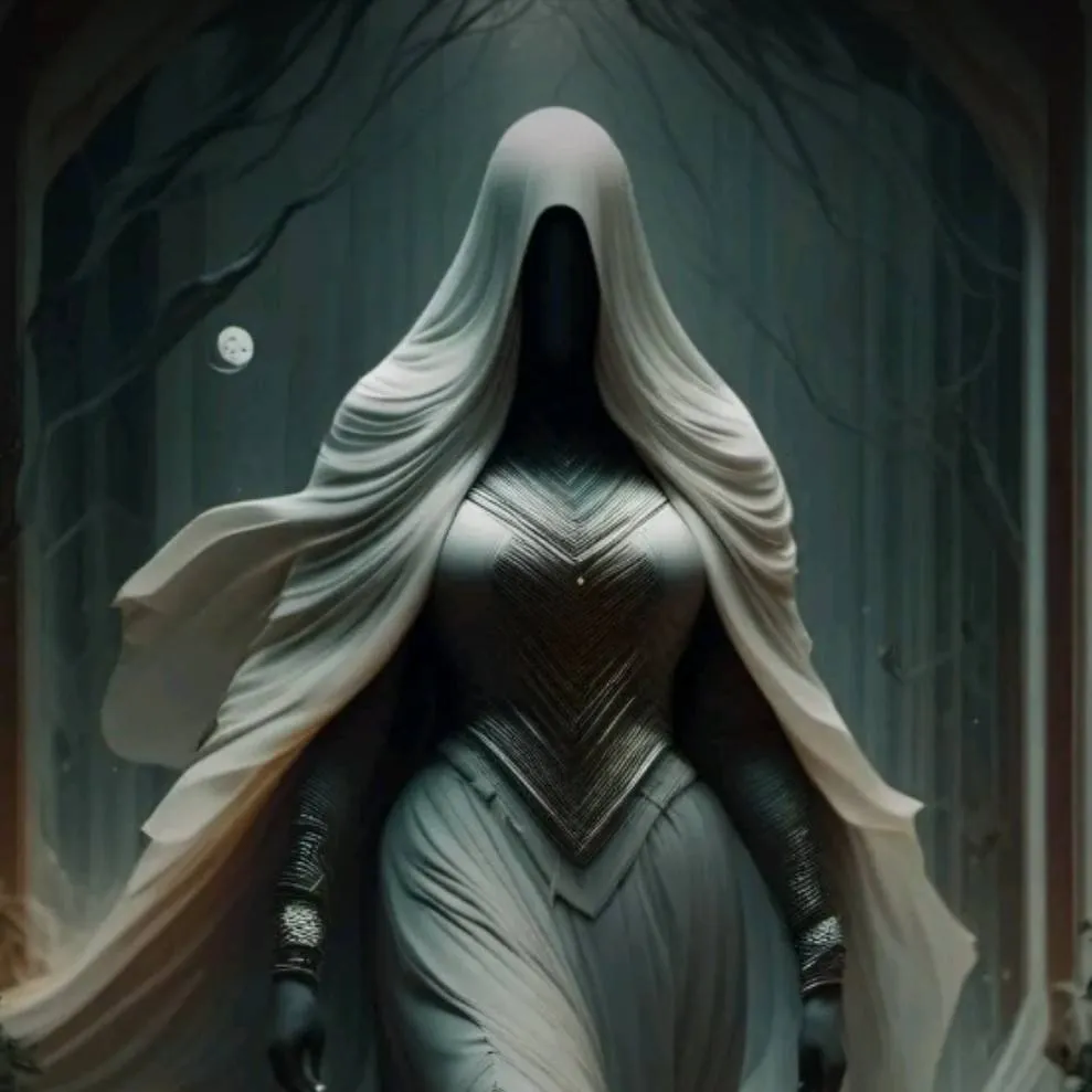chat with ai character: ghost lady