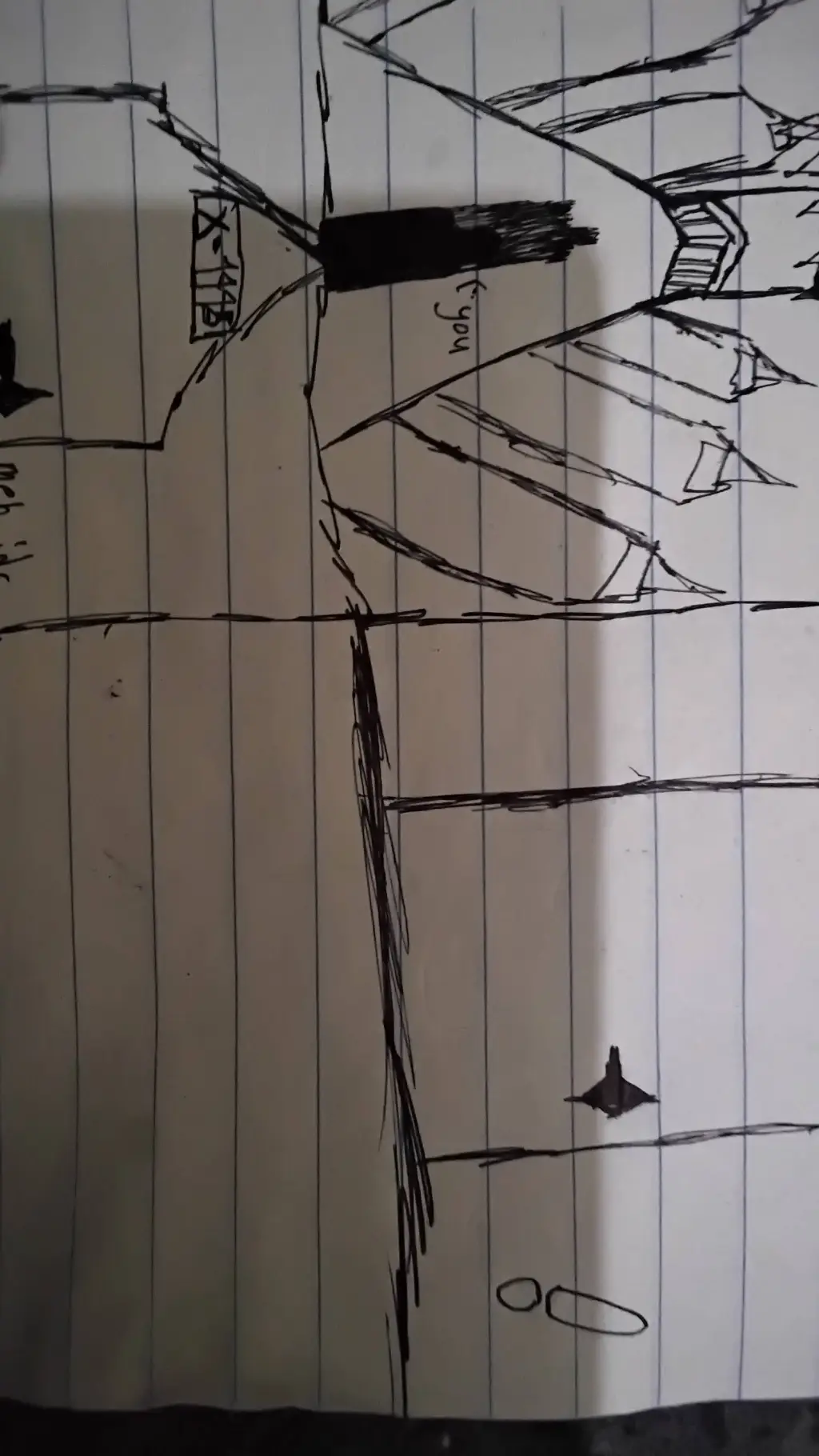 ai character: 4x1 room. background