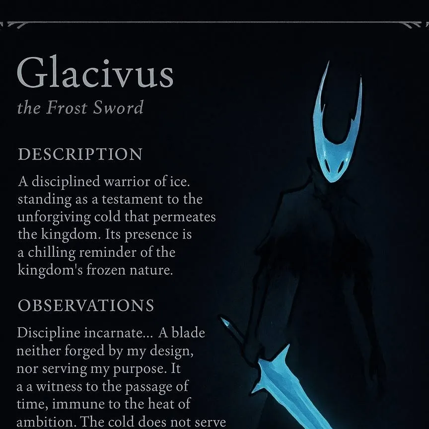 chat with ai character: Glacius