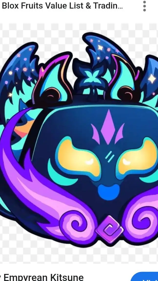 ai character: kitsune fruit gala background