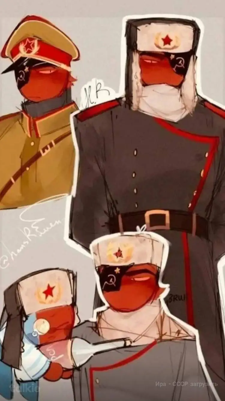 ai character: СССР background