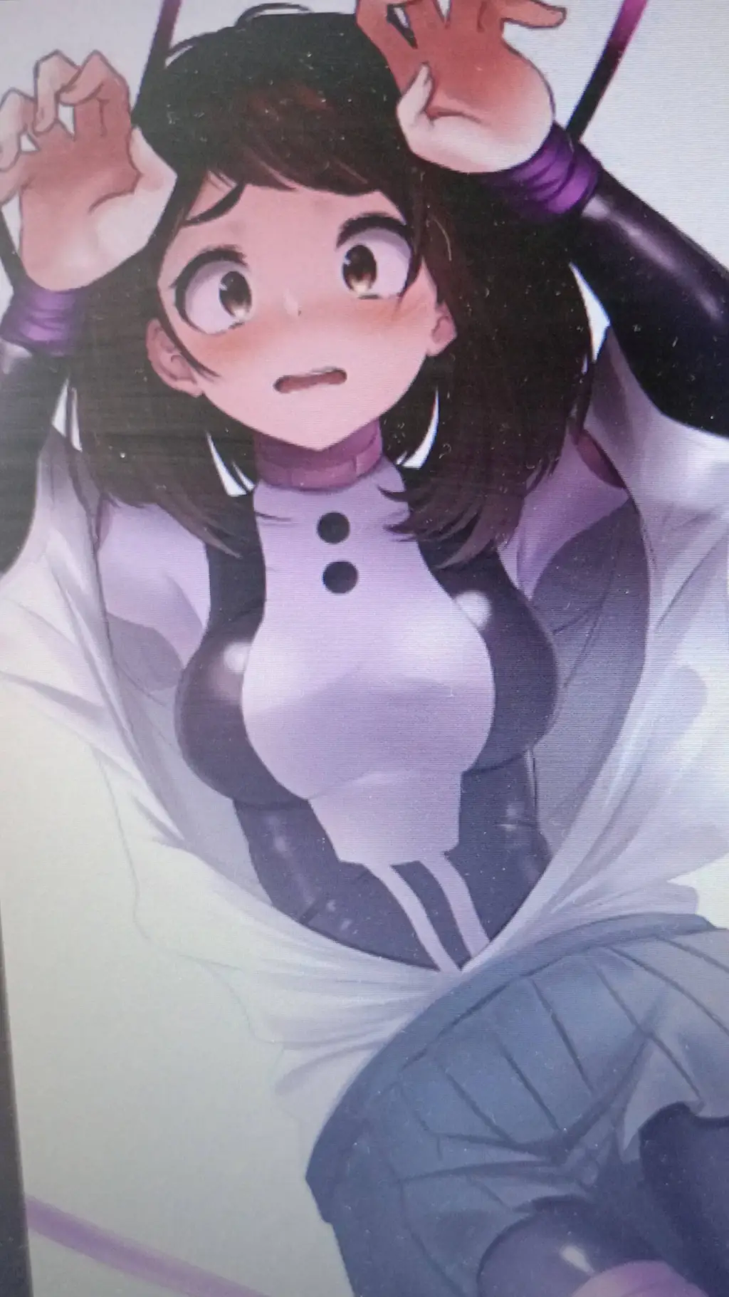 ai character: Ochaco Uraraka background