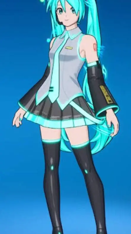 ai character: Hatsume Miku background