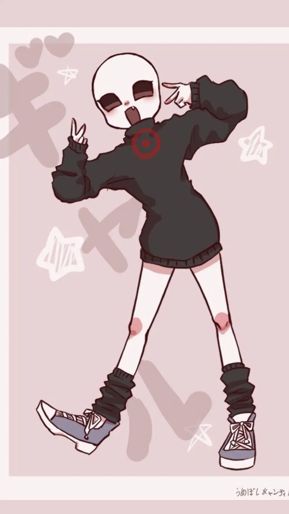 ai character: Killer sans background