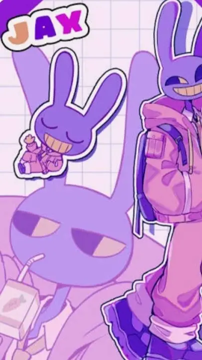 ai character: jax💜🪻 background