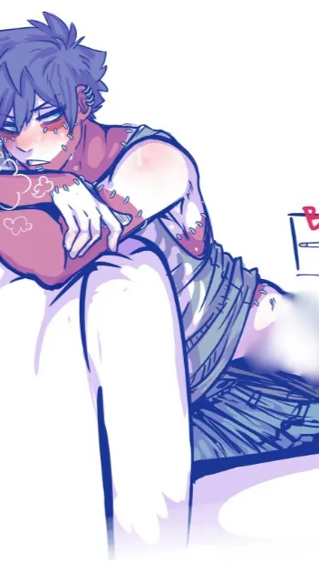 ai character: Dabi sick  background