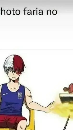 ai character: todoroki  background