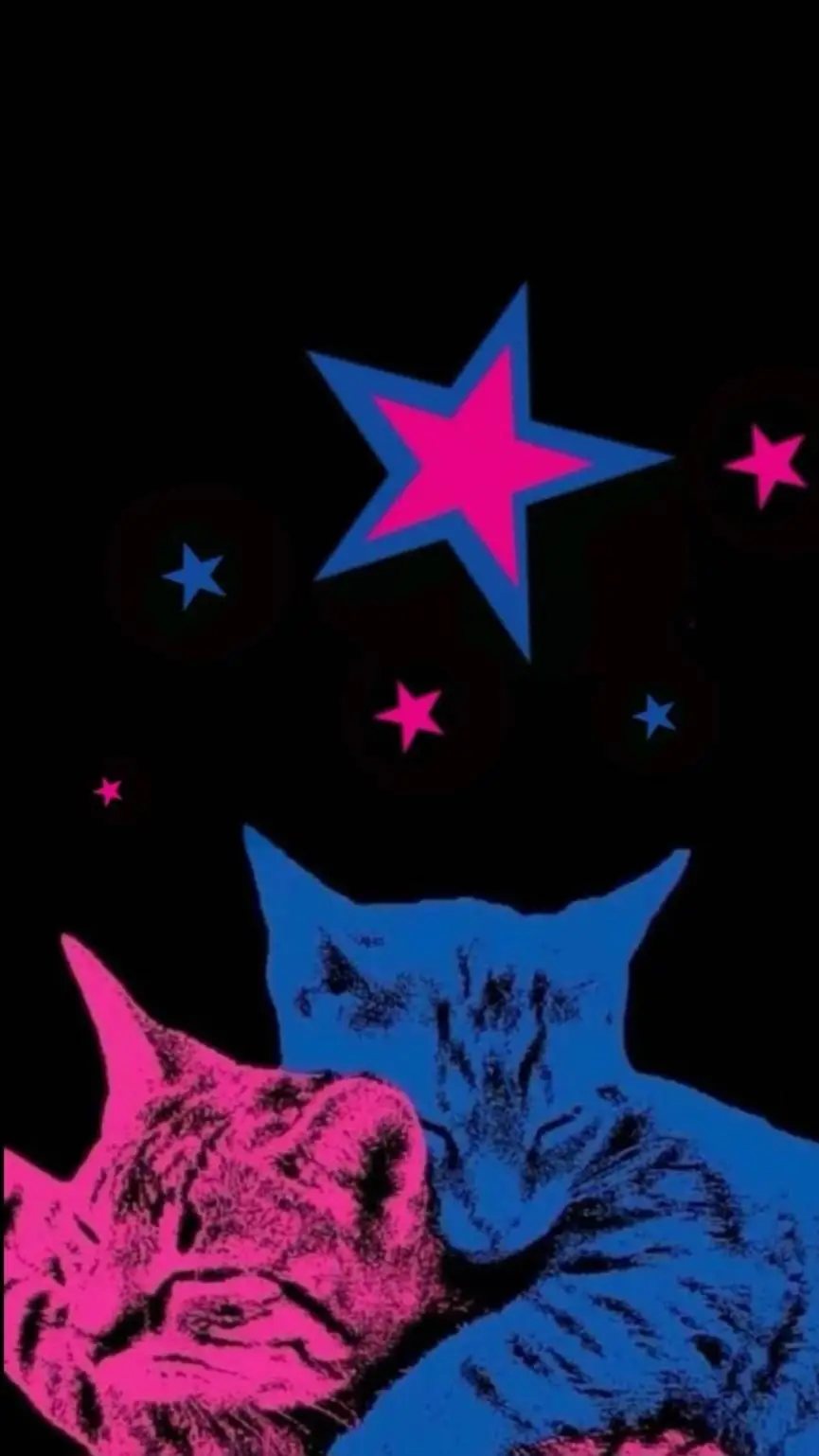 ai character: TV girl🩷💙 background