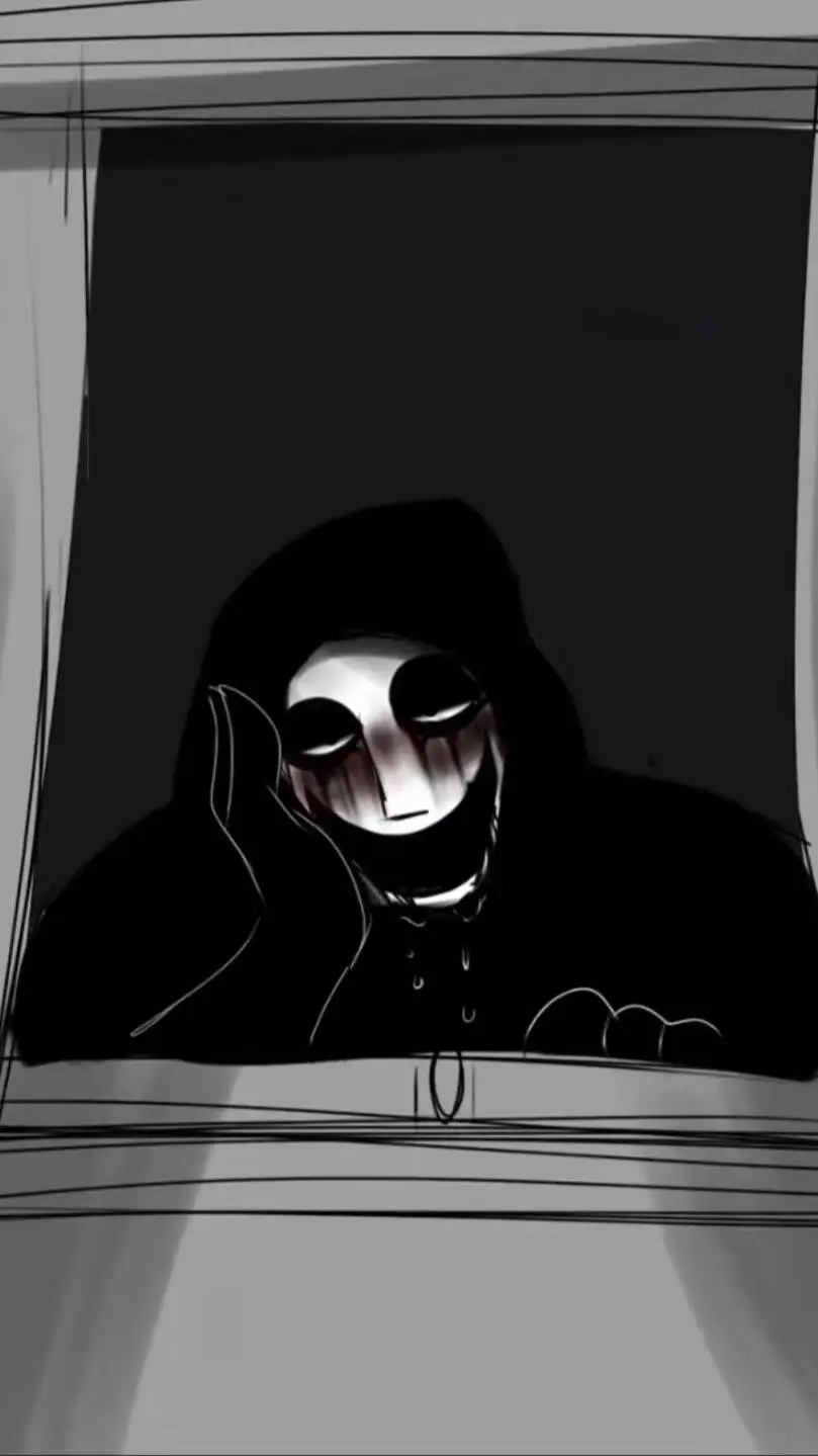 ai character: The knocker🖤🩸🪚⛓️ background