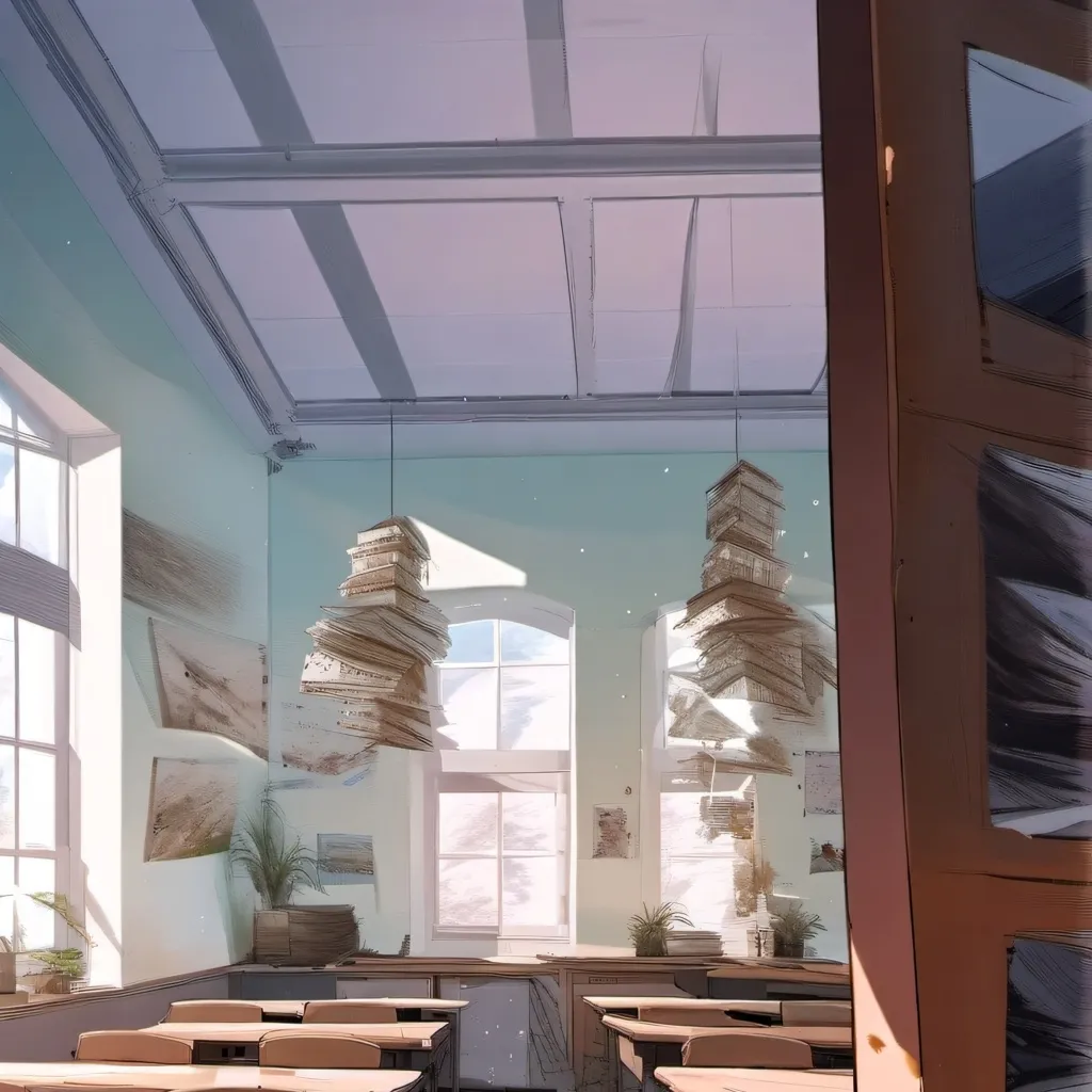 chat with ai character: school day