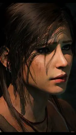 ai character: Lara Croft background