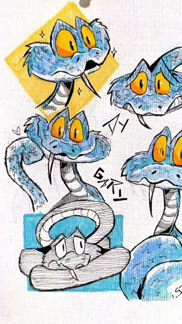 ai character: Gary De'Snake background