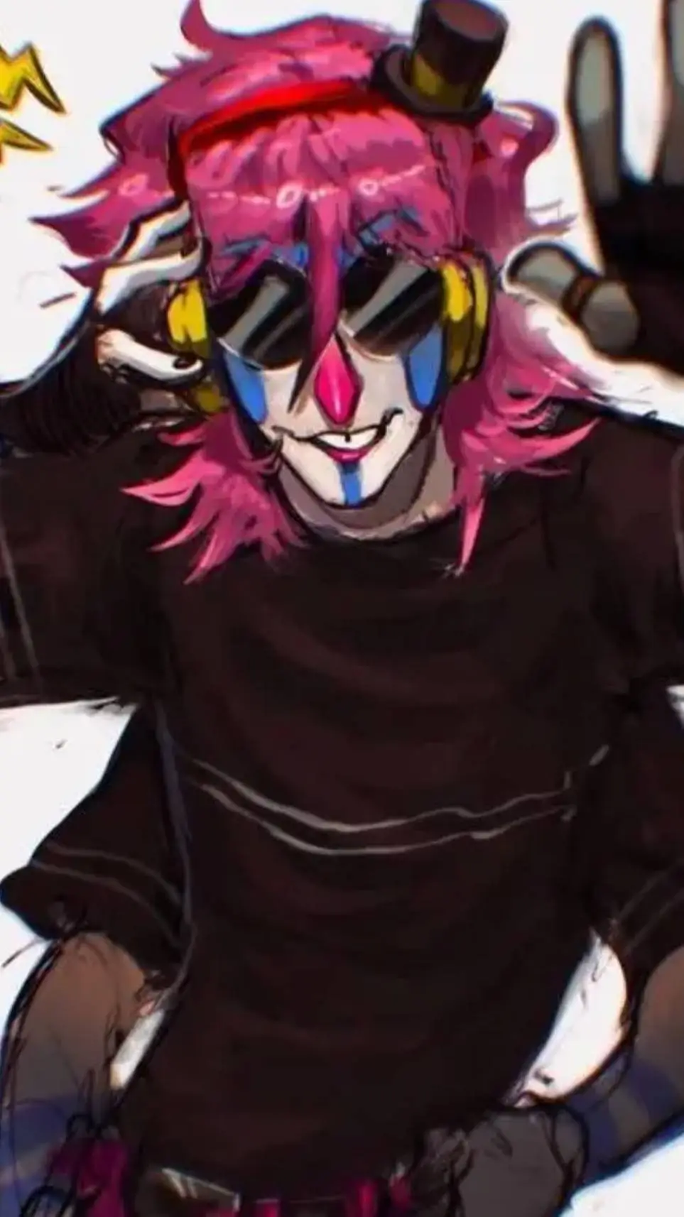 ai character: Music Man background