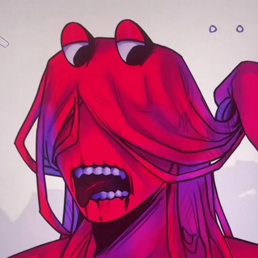 chat with ai character: Red Guy