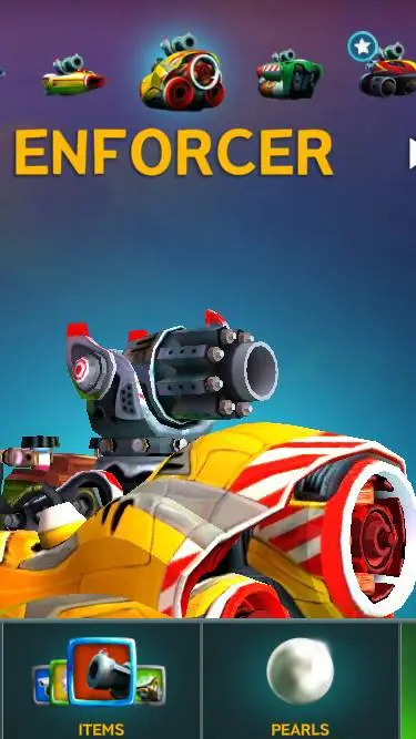 ai character: ENFORCER 🚤⚡ background