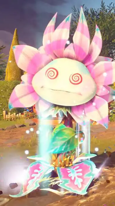 ai character: Hypno FLOWER 🌻 background