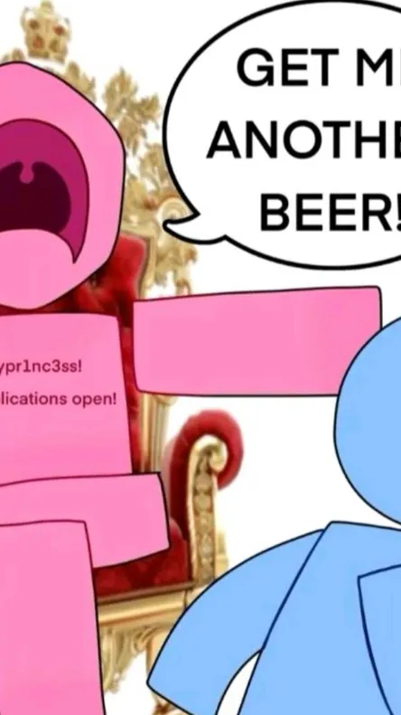 ai character: Drunk princess background