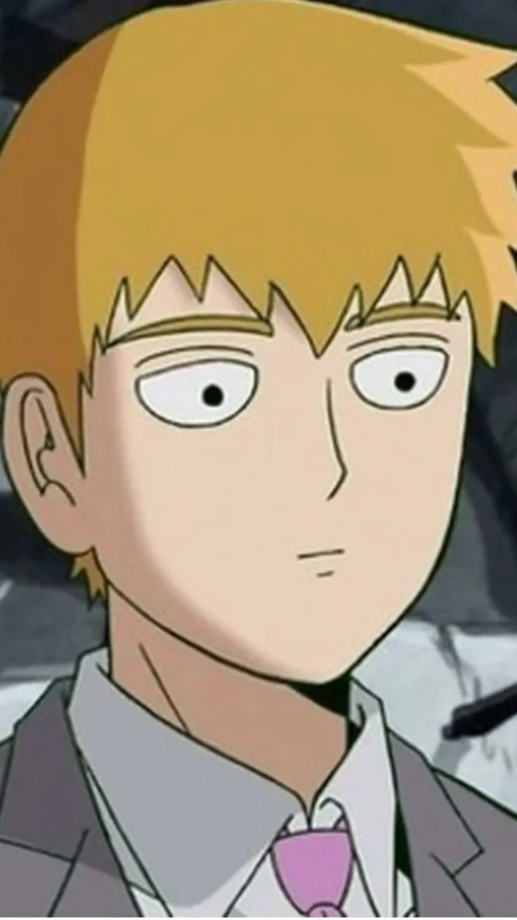 ai character: Reigen  background