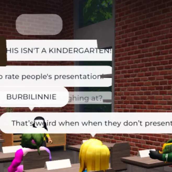 chat with ai character: Your class
