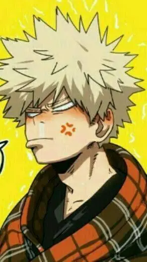 ai character: Bakugo(malato) background