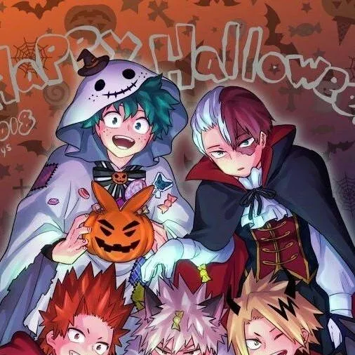 chat with ai character: MHA HALLOWEEN!