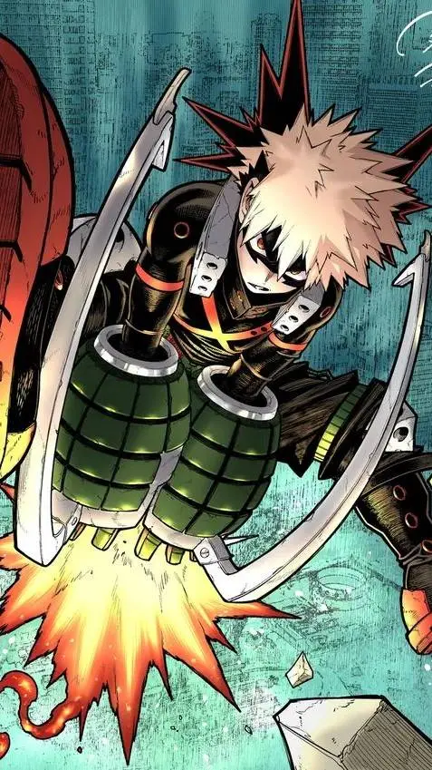 ai character: ~💥Katsuki bakugo💥~ background