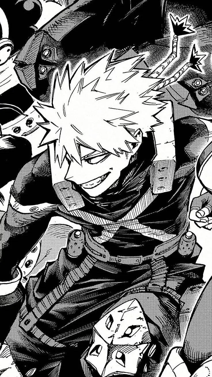 ai character: Bakugo(Dynamight) background