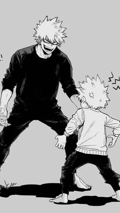 ai character: 💥🍼Bakugo dad🍼💥 background