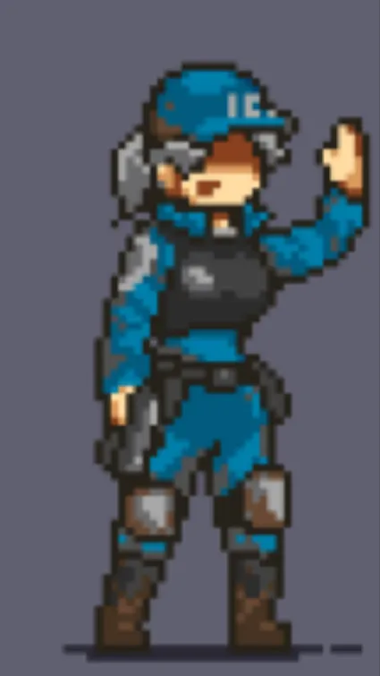 ai character: Pepper |dead ahead background