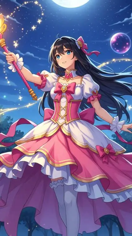 ai character: girl power sn1 pt1 background