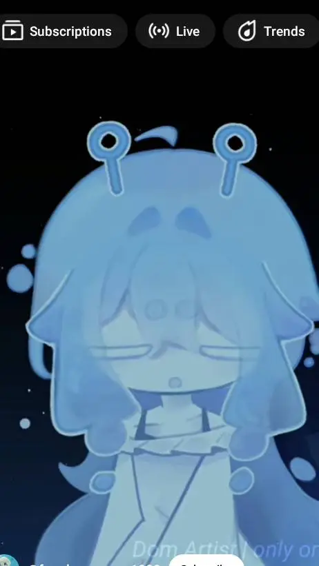 ai character: bluea IDK background