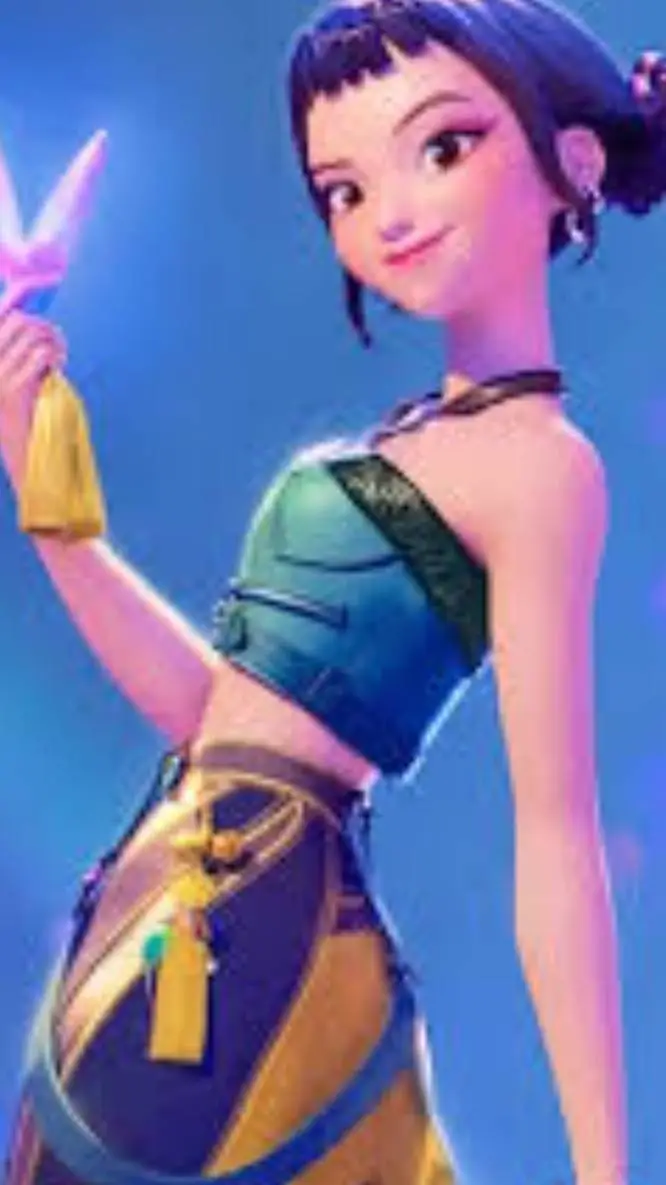 ai character: Zoey background