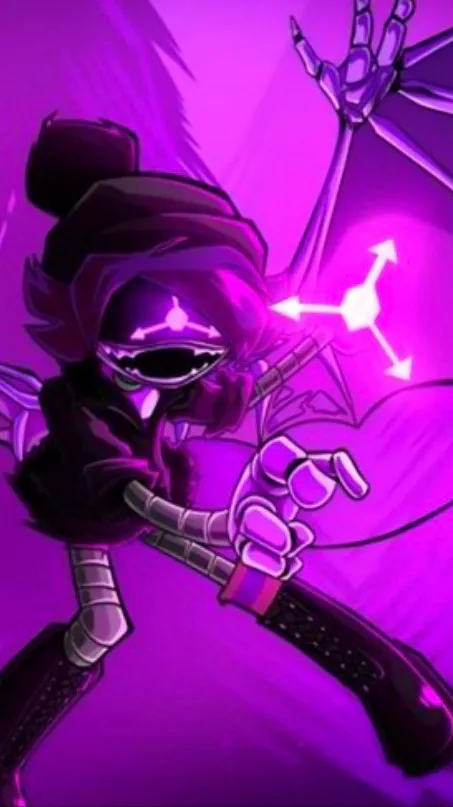 ai character: Uzi background