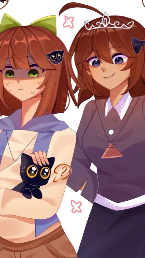 ai character: Alice and Claire background